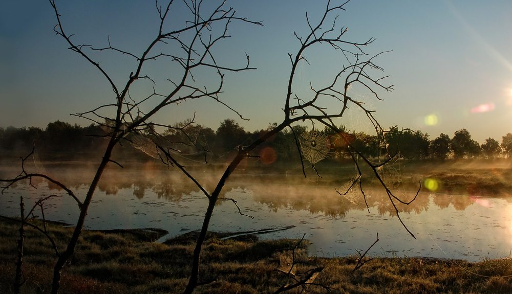 фото "ловцы солнечных зайцев" метки: пейзаж, осень