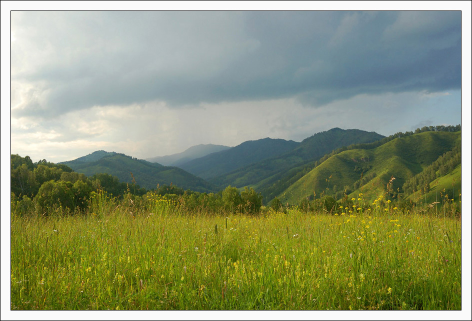 photo "Before rain" tags: landscape, mountains, summer
