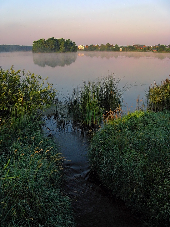 photo "Early morning on lake" tags: landscape, summer, water