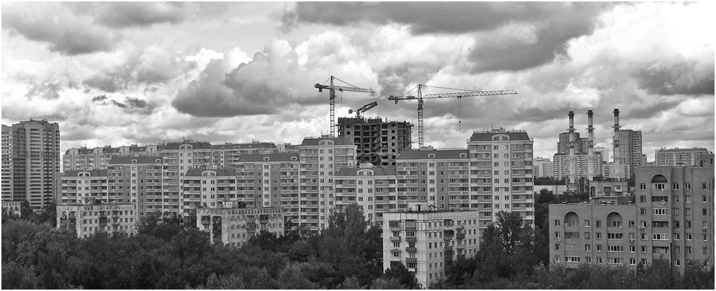 фото "Москва не резиновая!" метки: черно-белые, чёрно-белое