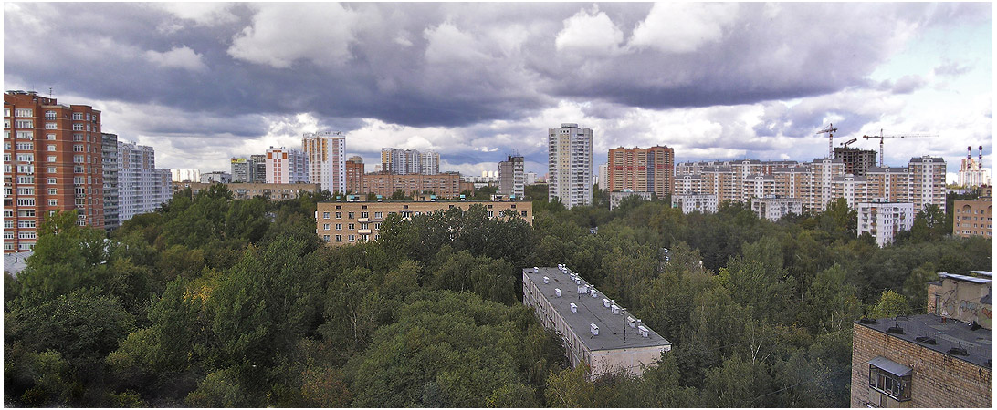 photo "Last five-floor house" tags: panoramic, 