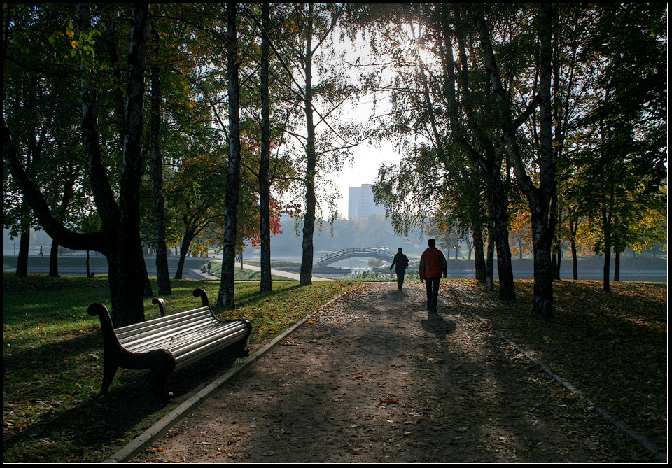photo "Morning in the Park" tags: landscape, city, autumn