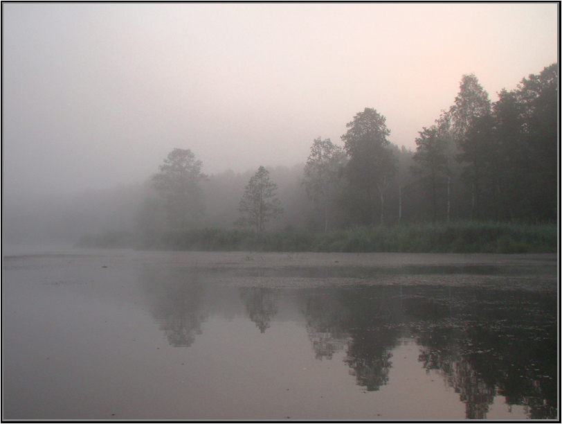 фото "Утро туманное" метки: пейзаж, вода
