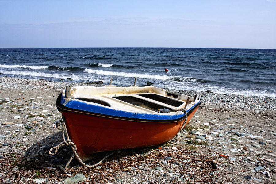 фото "Sleepy boat" метки: техника, пейзаж, вода