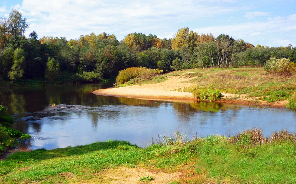 фото "Осенняя река." метки: пейзаж, осень