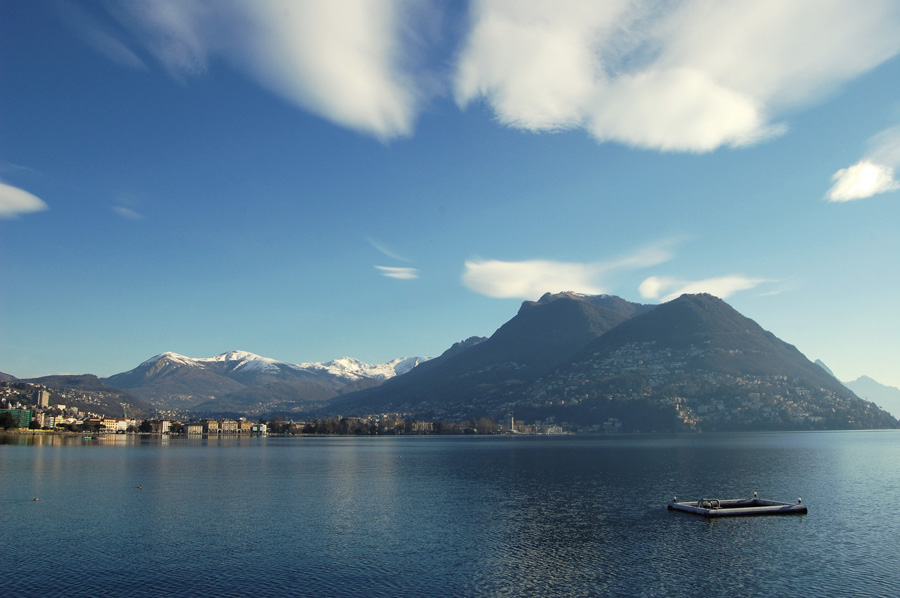 photo "Lugano" tags: landscape, mountains, water