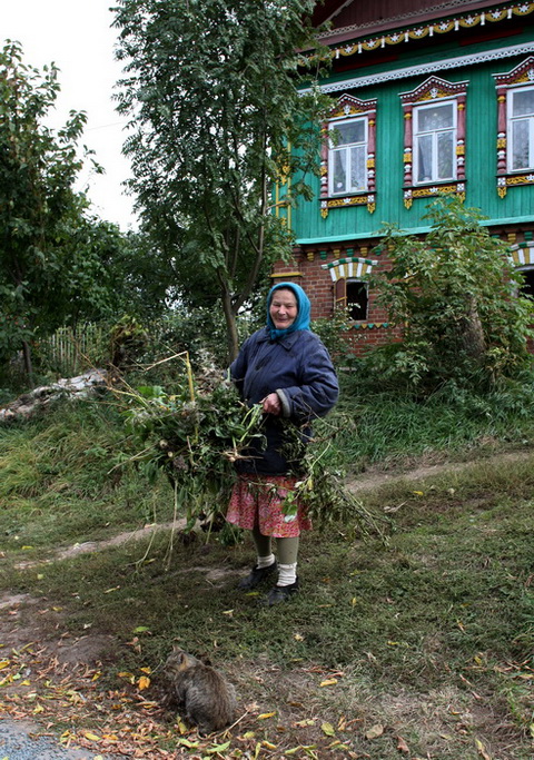 фото "хозяйка села Фокино" метки: путешествия, 