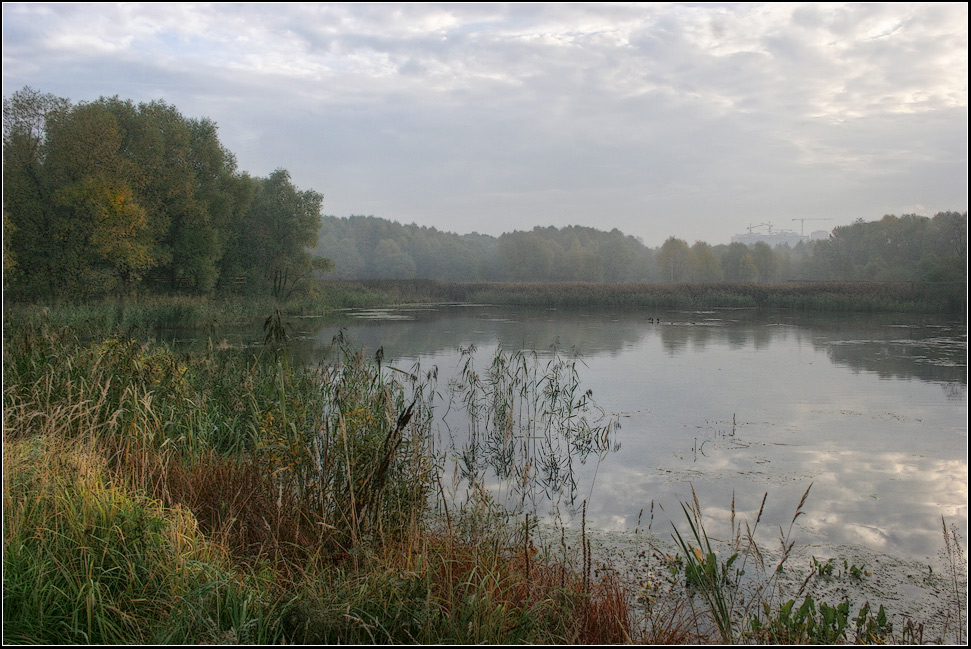 фото "Осеннее озеро" метки: пейзаж, вода, осень
