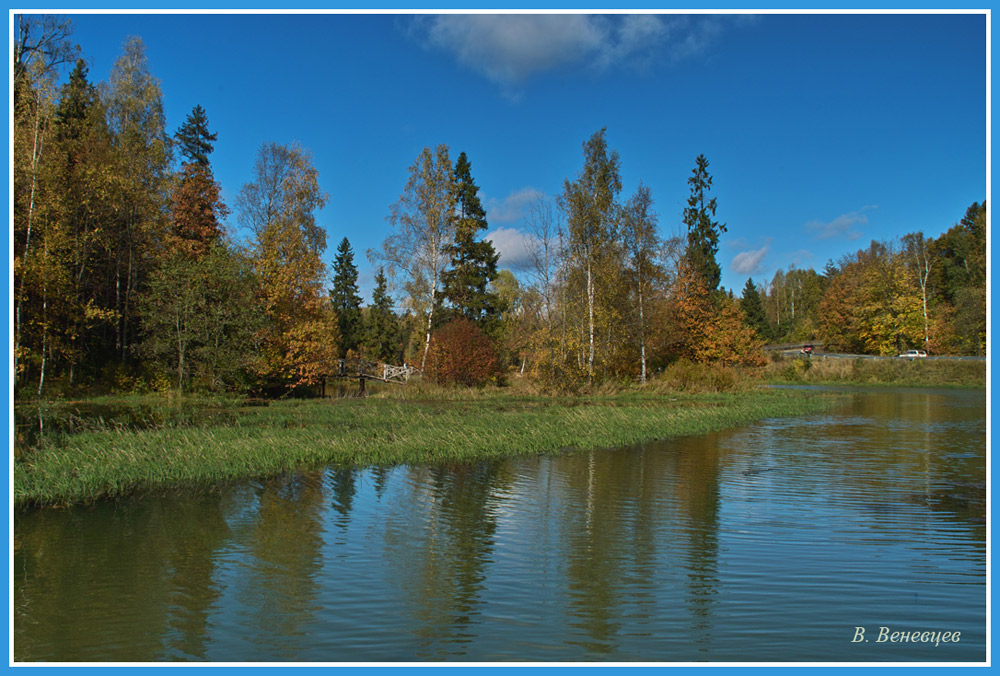 фото "Абрамцево, осень" метки: пейзаж, вода