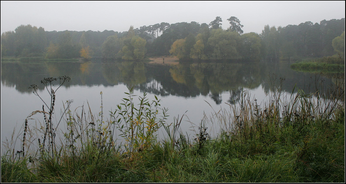 фото "Осенний туман" метки: пейзаж, вода, осень