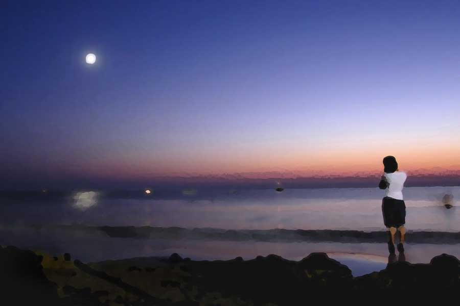 фото "Прощание с морем" метки: путешествия, пейзаж, закат