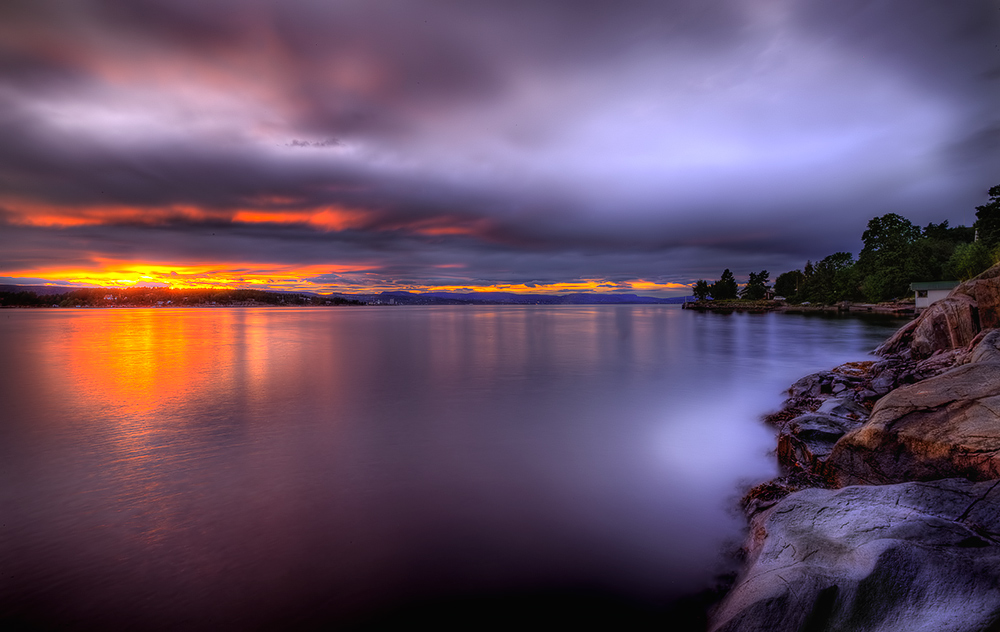 photo "Blue hour....." tags: landscape, sunset, water