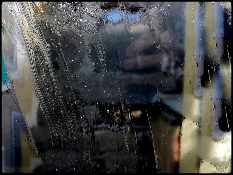 photo "window glass" tags: abstract, macro and close-up, 
