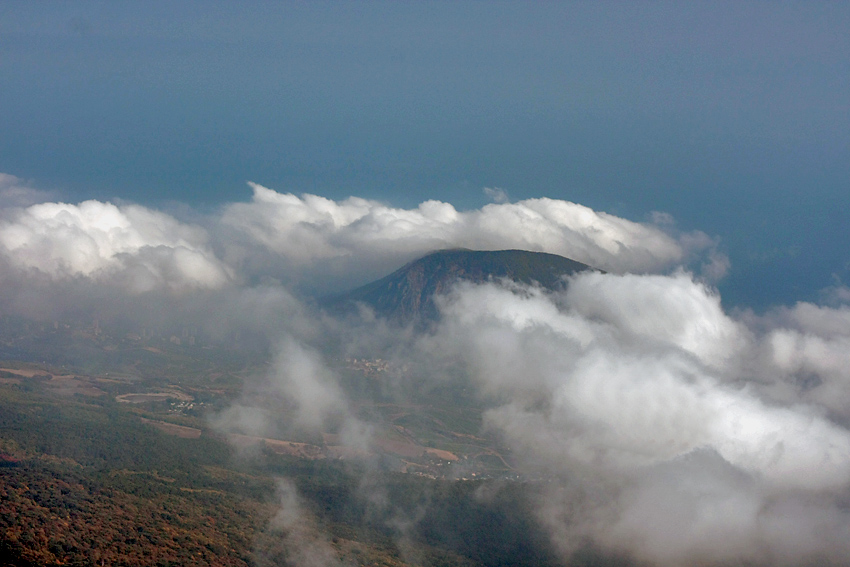 photo "Crimea. Ayuv-Dag (Bear Mountain)" tags: landscape, clouds, mountains