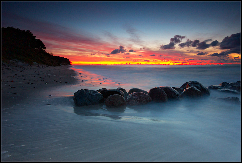 photo "***" tags: landscape, sunset, water