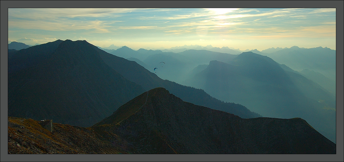 photo "***" tags: landscape, mountains, sunset