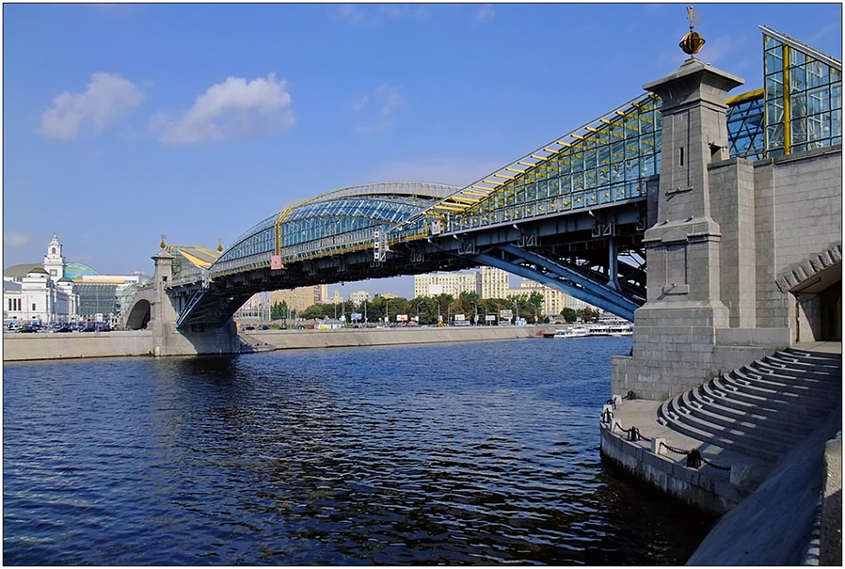 photo "Bogdan Khmelnitskiy's bridge" tags: architecture, landscape, 