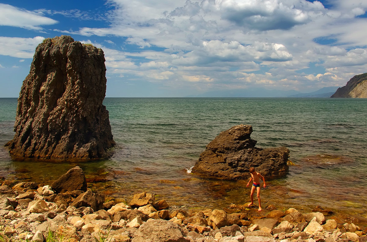 фото "Морские камушки" метки: пейзаж, лето