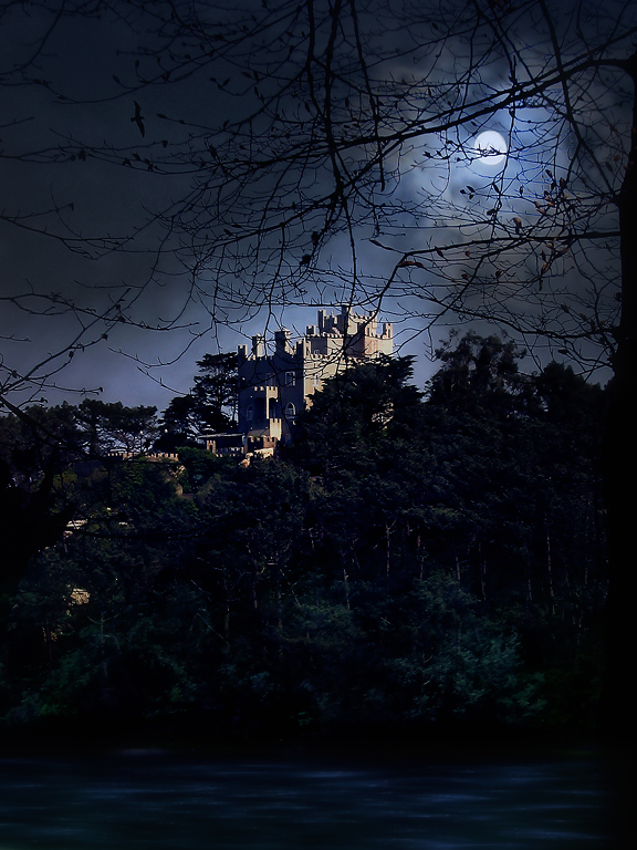 photo "Will be tonight..." tags: digital art, landscape, night