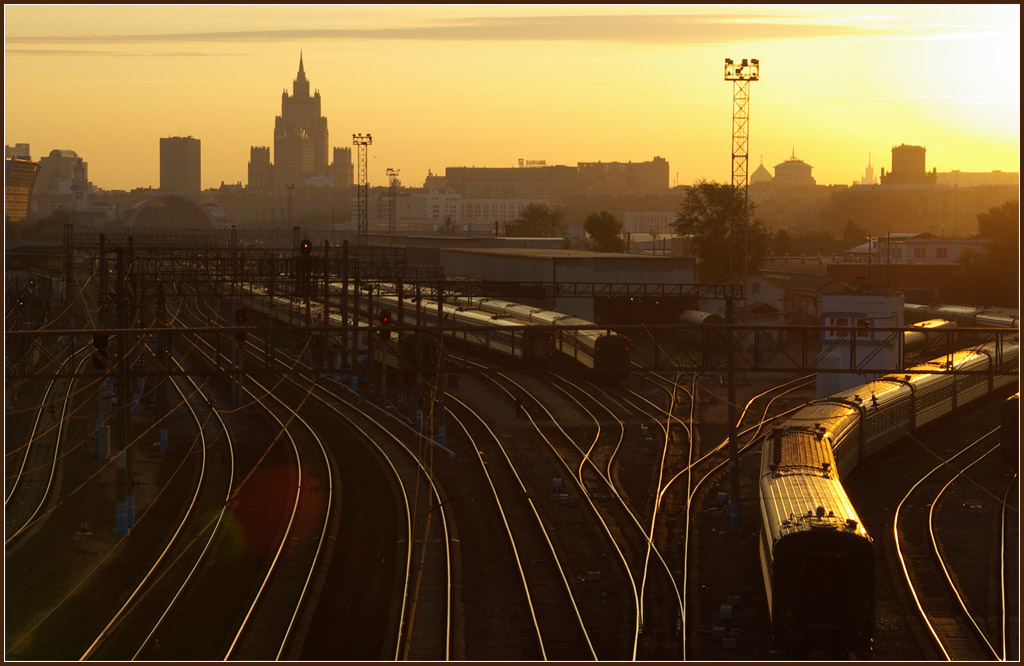 фото "утро, дороги ... хочу домой ,спать." метки: город, 