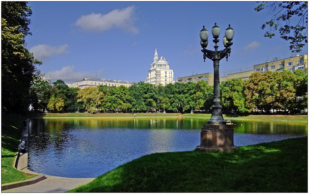 photo "Patriarchal ponds" tags: landscape, water