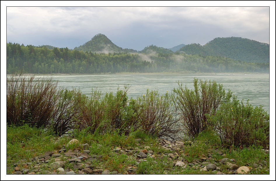 photo "Quiet evening" tags: landscape, mountains, water