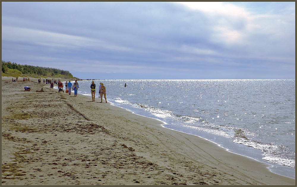 фото "Осенний пляж" метки: пейзаж, вода, осень