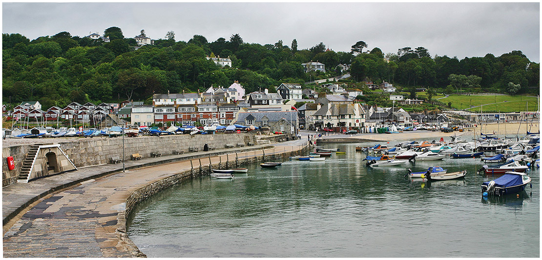 фото "Lyme Regis.Дождик." метки: пейзаж, панорама, вода