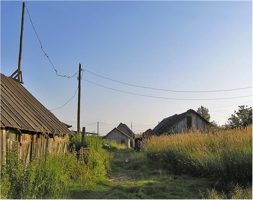 фото "Деревенская тишина." метки: пейзаж, 