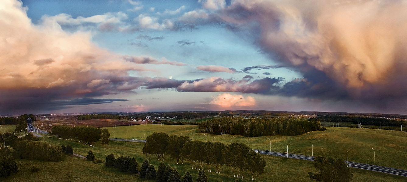 photo "***" tags: landscape, clouds, sunset