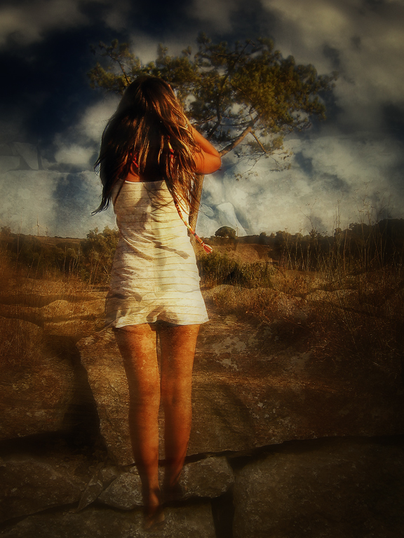 photo "Mother Earth" tags: portrait, montage, woman