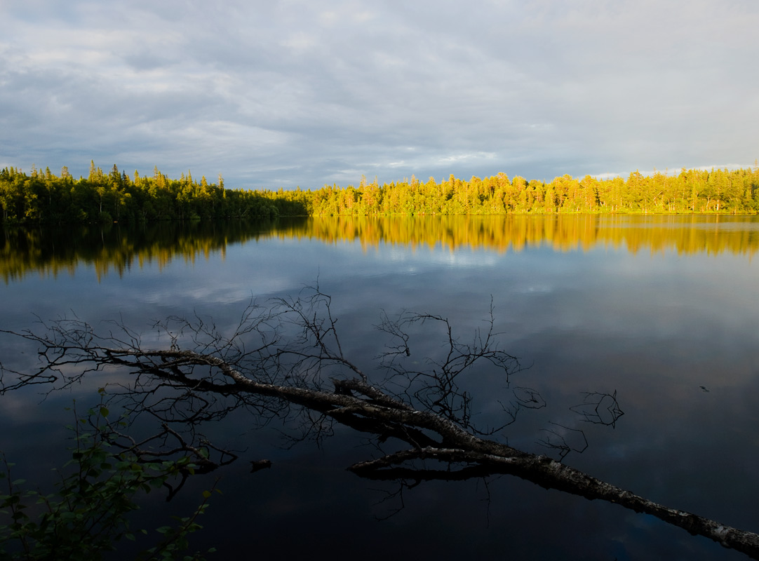 фото "На озере" метки: пейзаж, вода, закат