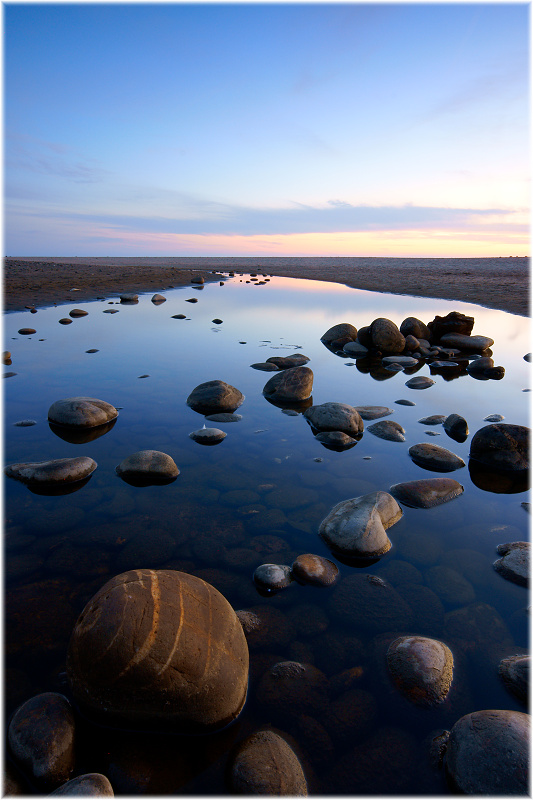 photo "Stones" tags: landscape, sunset