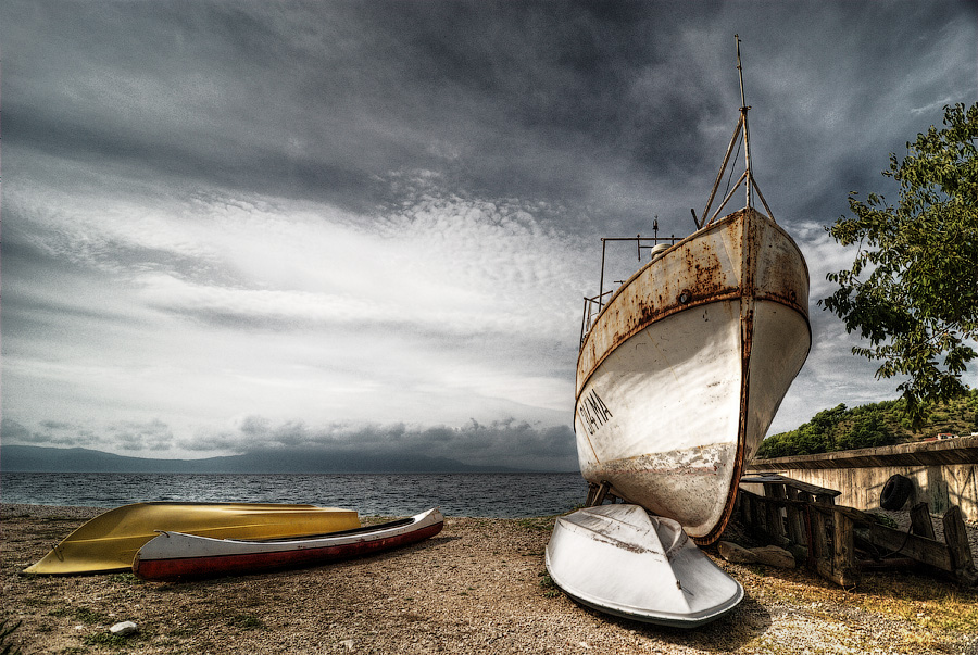 photo "Histories of old boat" tags: landscape, travel, Europe, water