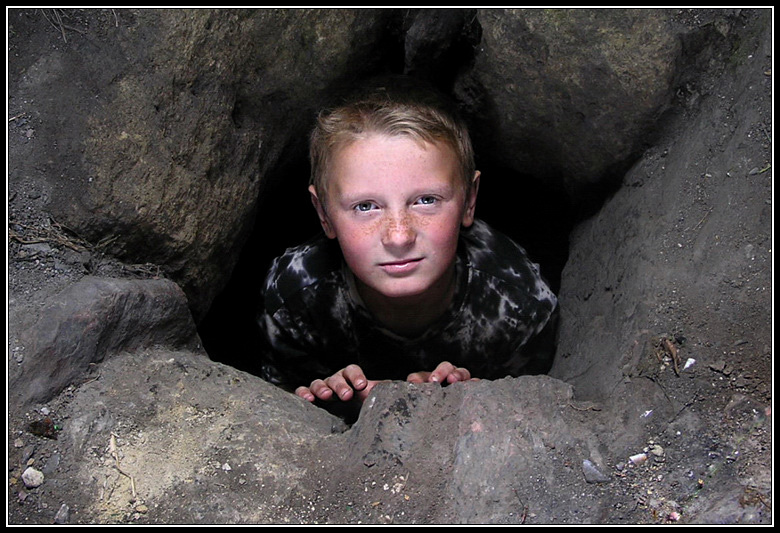 photo "There, on the other side" tags: portrait, genre, children