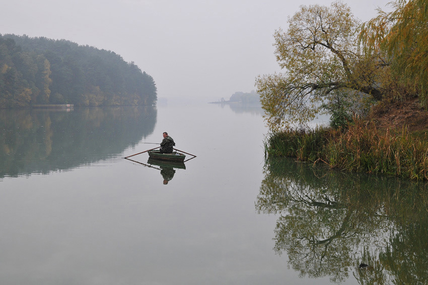 фото "Время рыбалки" метки: пейзаж, вода, осень