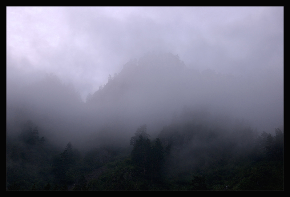 photo "Morning fog" tags: landscape, clouds, mountains