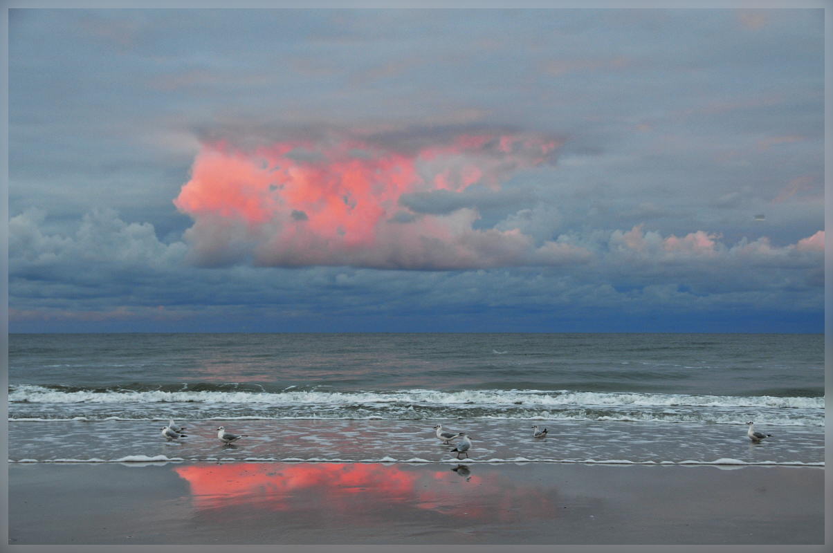 photo "Red Cloud" tags: landscape, water