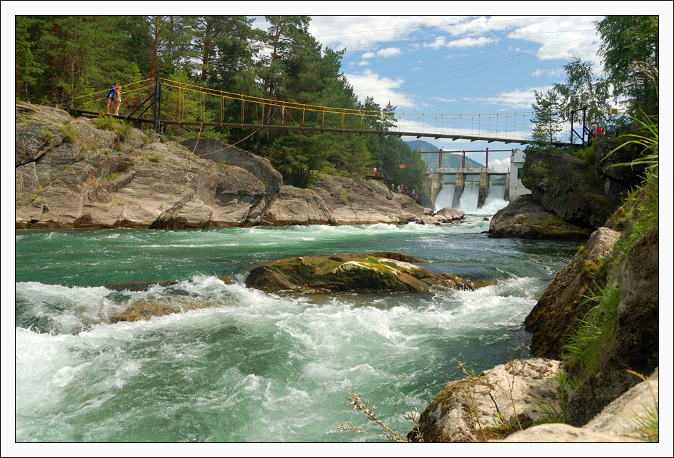 photo "Legends of Chemal" tags: landscape, summer, water