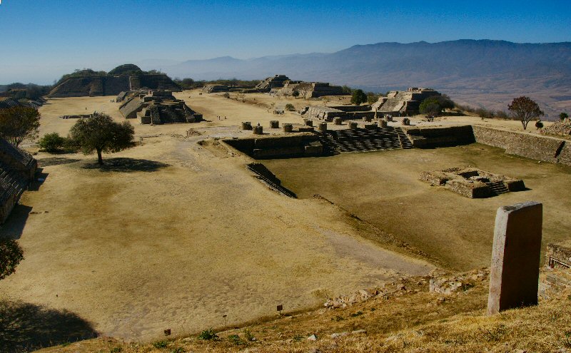 photo "The ruins of Monte Alban" tags: architecture, travel, landscape, North America