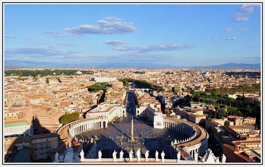 фото "Взирая на Рим со Святого Петра" метки: путешествия, Европа