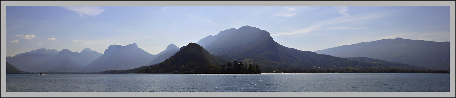 photo "Panorama Baie de Talloires, Annecy France" tags: landscape, panoramic, autumn