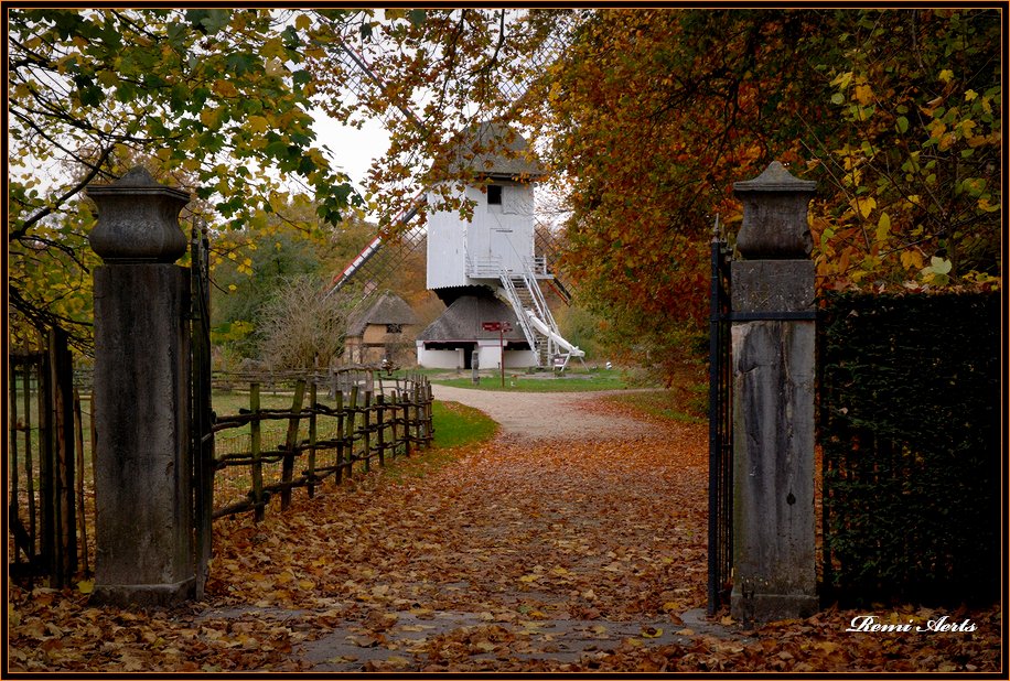 фото "open air museum Bokrijk Genk #1" метки: пейзаж, архитектура, осень