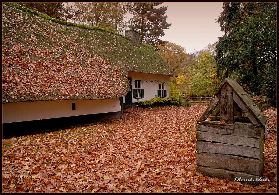 фото "open air museum Bokrijk Genk #2" метки: архитектура, пейзаж, осень