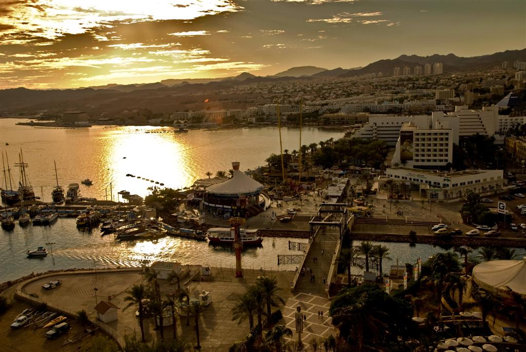 photo "Decline above Eilat" tags: landscape, sunset