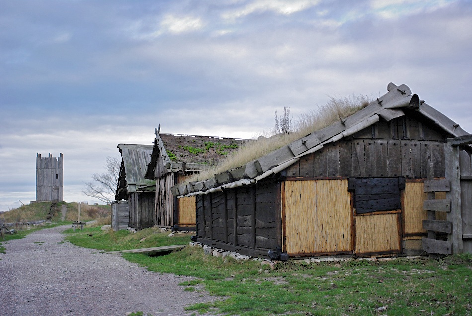 photo "Viking village Hollviken..." tags: architecture, landscape, autumn