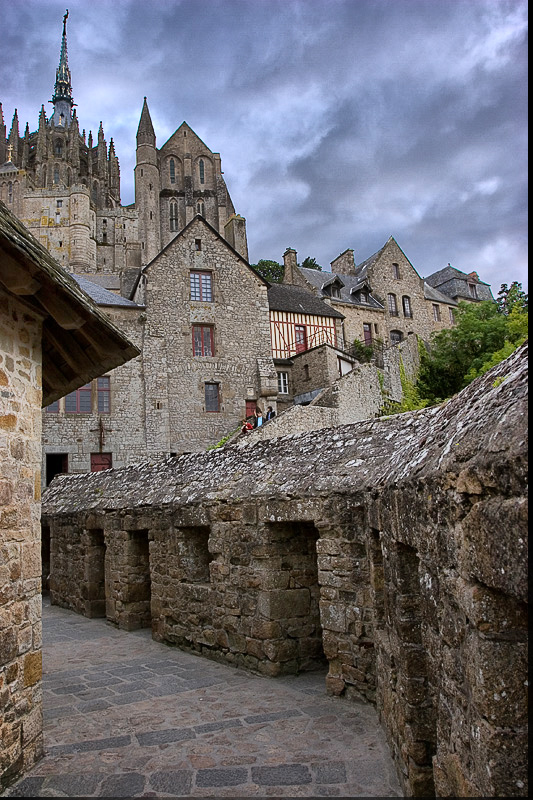 фото "Le Mont Saint Michel..." метки: архитектура, путешествия, пейзаж, Европа