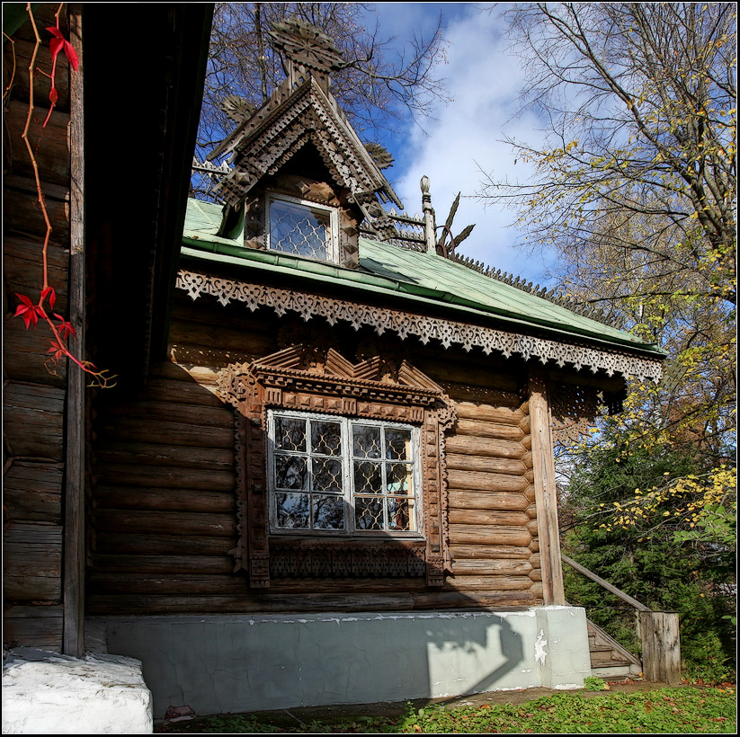 фото "Абрамцево" метки: архитектура, пейзаж, осень