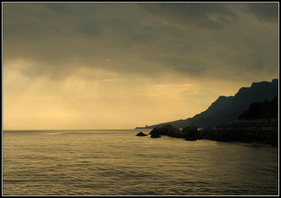 photo "Evening Crimea" tags: landscape, sunset, water