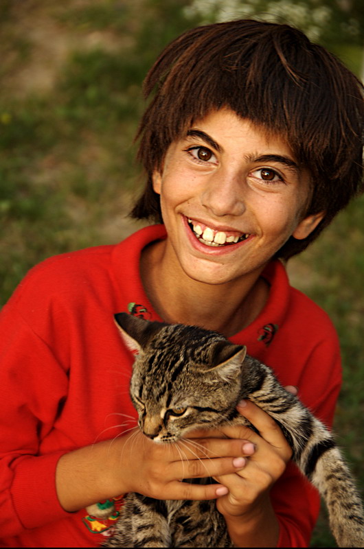 photo "Children smile" tags: portrait, woman